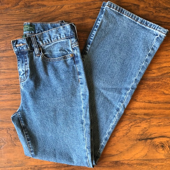 Ralph Lauren Denim - Ralph Lauren petite classic bootcut jeans